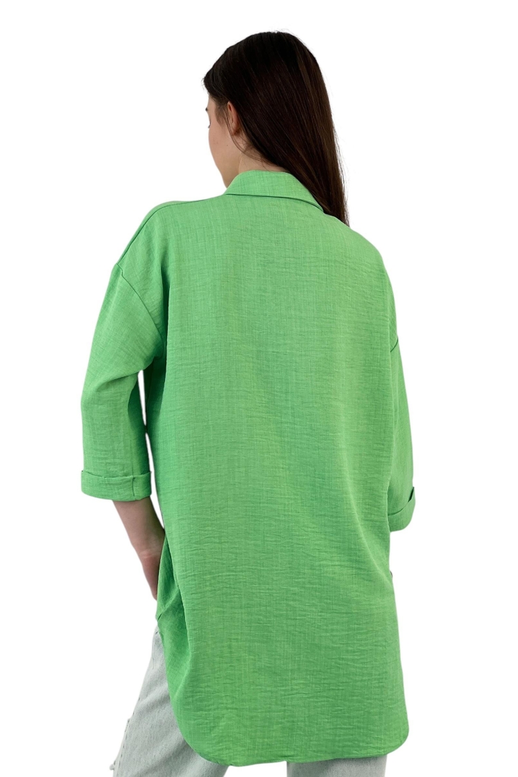 Cutout Draped Shirt
