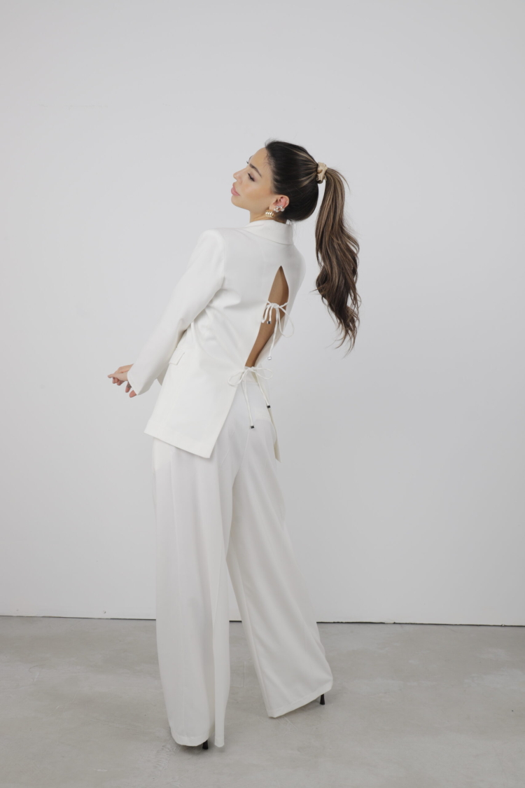 Jacket Laced Back