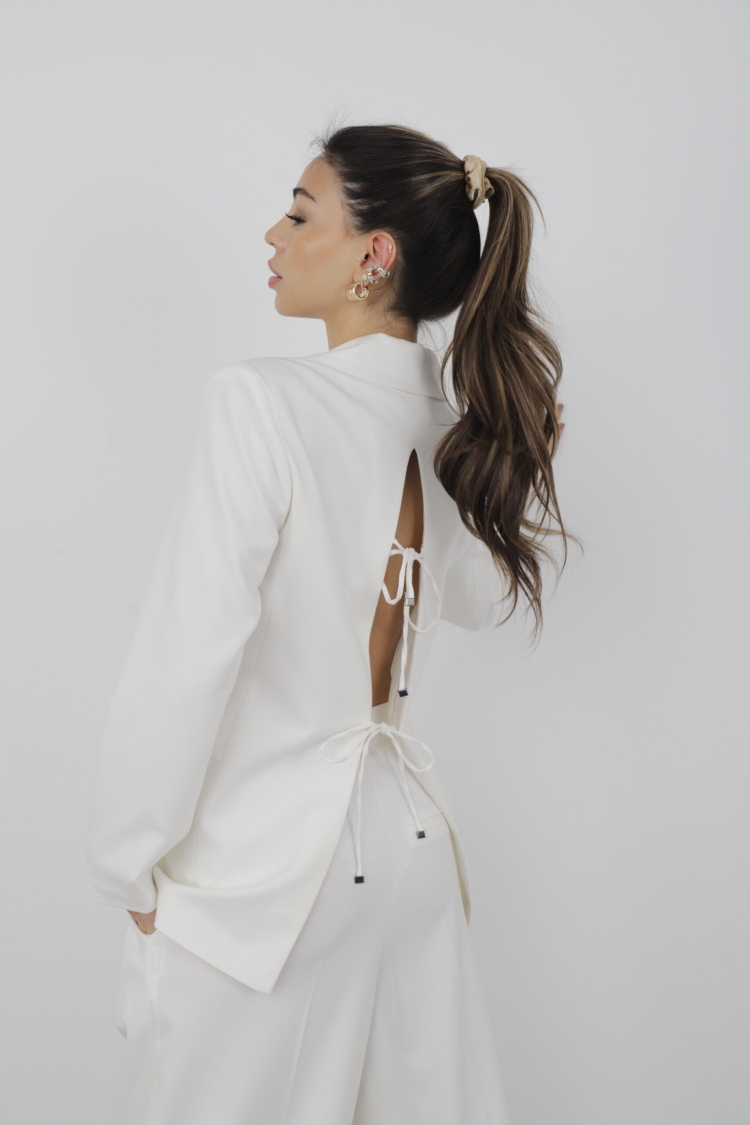 Jacket Laced Back