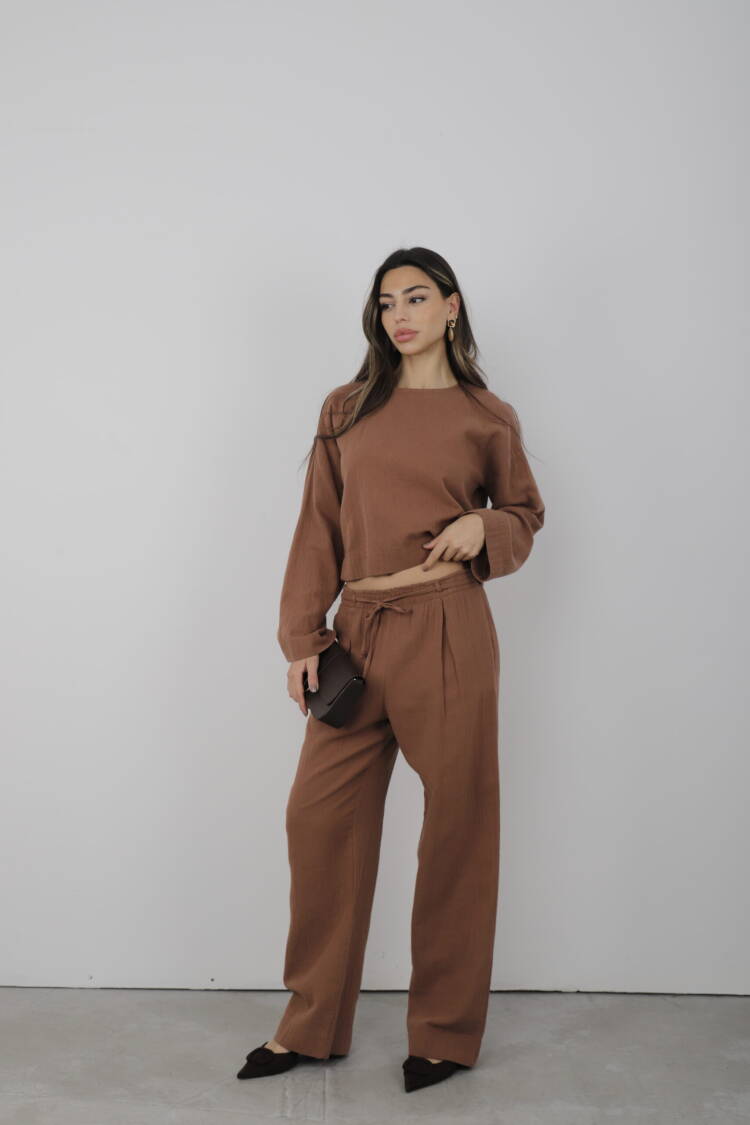 Team Salaş Linen - Cream Rouge - Globality Store - Women Clothes Wholesale Turkey