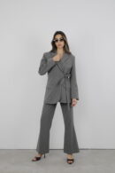 Pants Spanish Leg - Cream Rouge - Globality Store - Women Clothes Wholesale Turkey