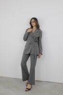 Pants Spanish Leg - Cream Rouge - Globality Store - Women Clothes Wholesale Turkey