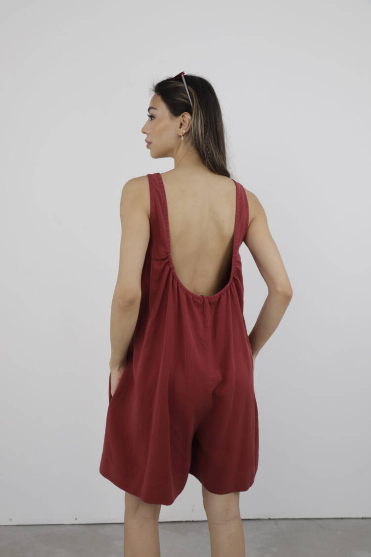 Jumpsuit Back Detailed