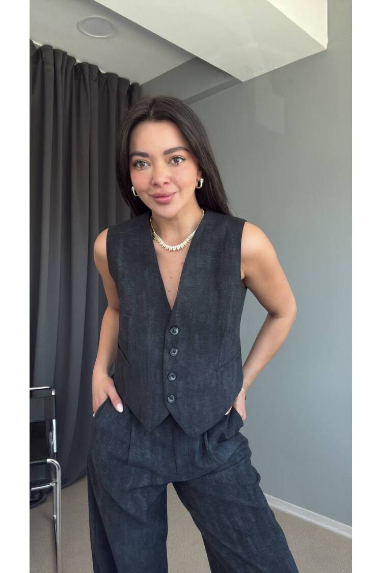 Suit - Black - ESPADA - Globality Store - Women Clothes Wholesale Turkey