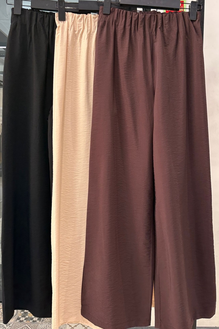 Pleated Sash With Trousers Belt - Cream Rouge - Globality Store - Women Clothes Wholesale Turkey