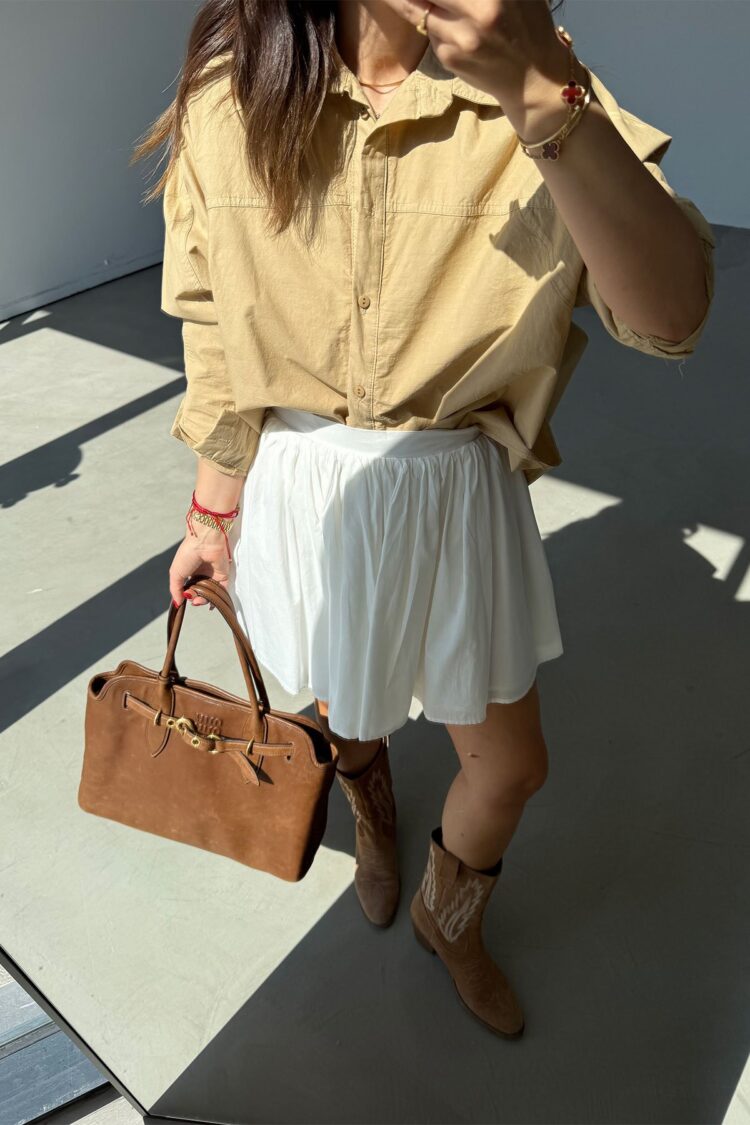 Mini Frilled Skirt