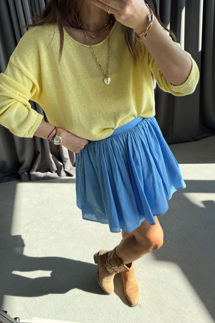 Mini Frilled Skirt