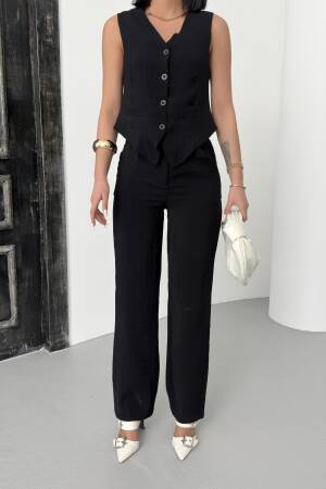 Modal Vest Suit - My Fashion - Globality Store - Women Clothes Wholesale Turkey