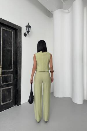 Modal Vest Suit - My Fashion - Globality Store - Women Clothes Wholesale Turkey