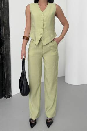 Modal Vest Suit - My Fashion - Globality Store - Women Clothes Wholesale Turkey