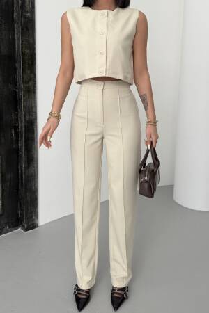 Zero Arm Suit - My Fashion - Globality Store - Women Clothes Wholesale Turkey
