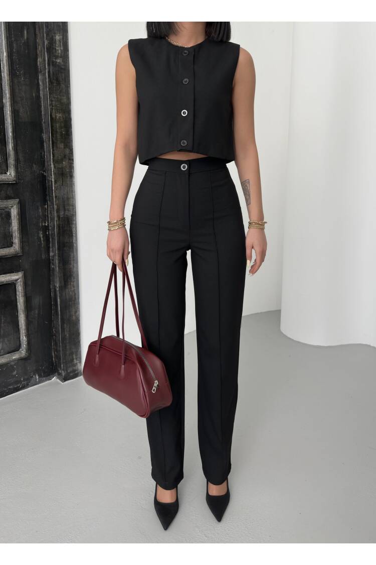 Zero Arm Suit - My Fashion - Globality Store - Women Clothes Wholesale Turkey