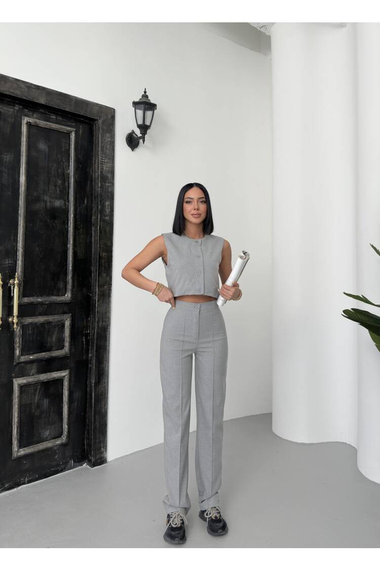 Zero Arm Suit - My Fashion - Globality Store - Women Clothes Wholesale Turkey