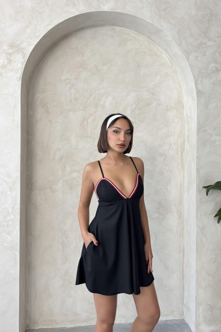 Dress With Straps