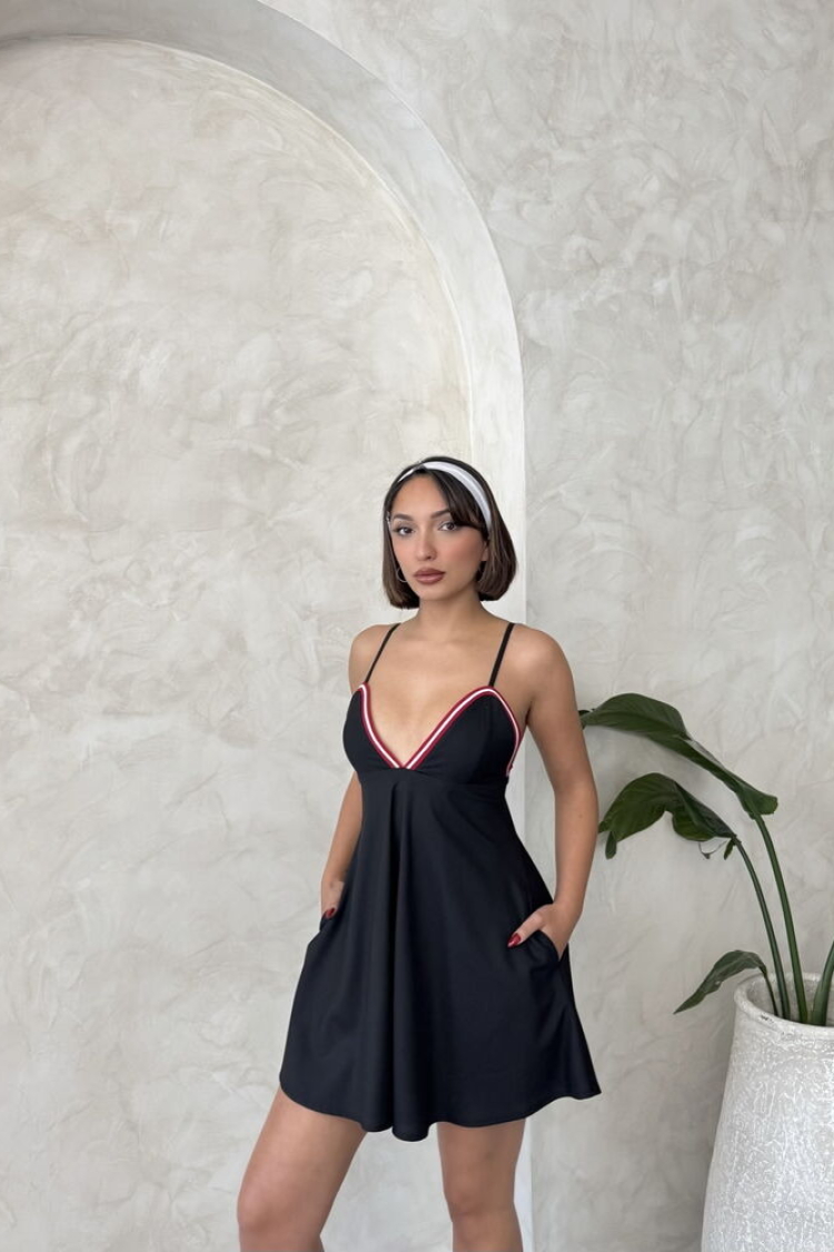 Dress With Straps