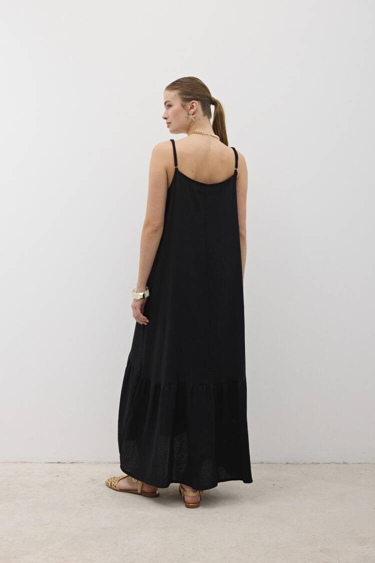 Hanger Adjustable Oversize Mueslin Dress