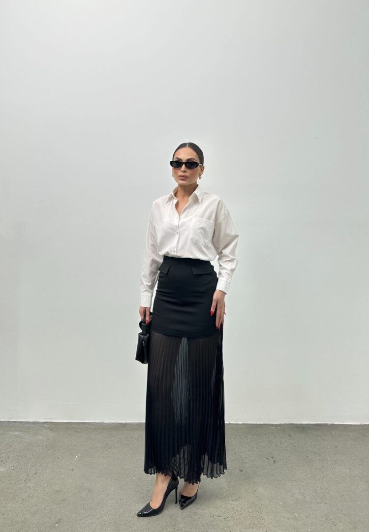 Double Fabric Skirt