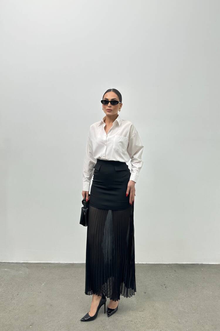 Double Fabric Skirt