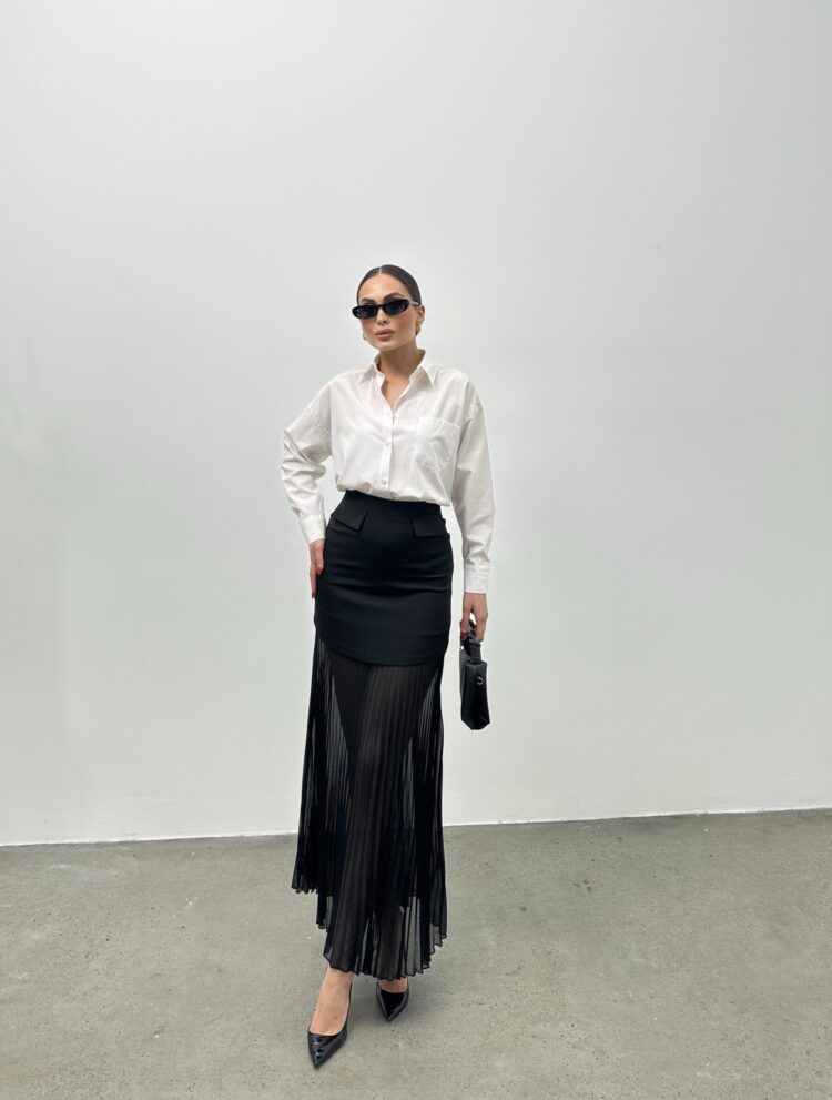 Double Fabric Skirt
