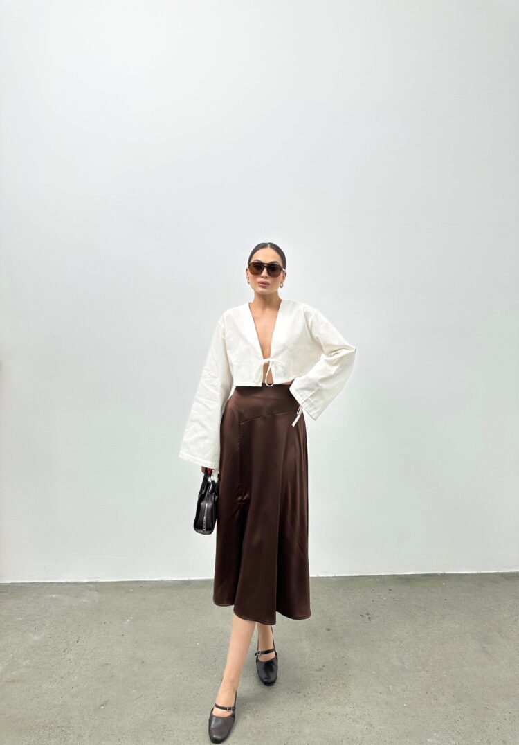 Zara Satin Skirt