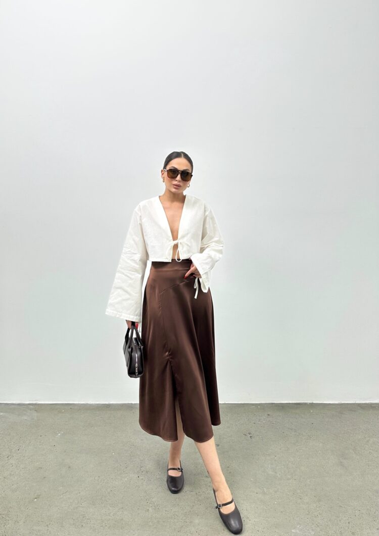 Zara Satin Skirt