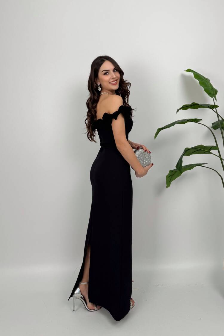 Chest Ruffle Dress