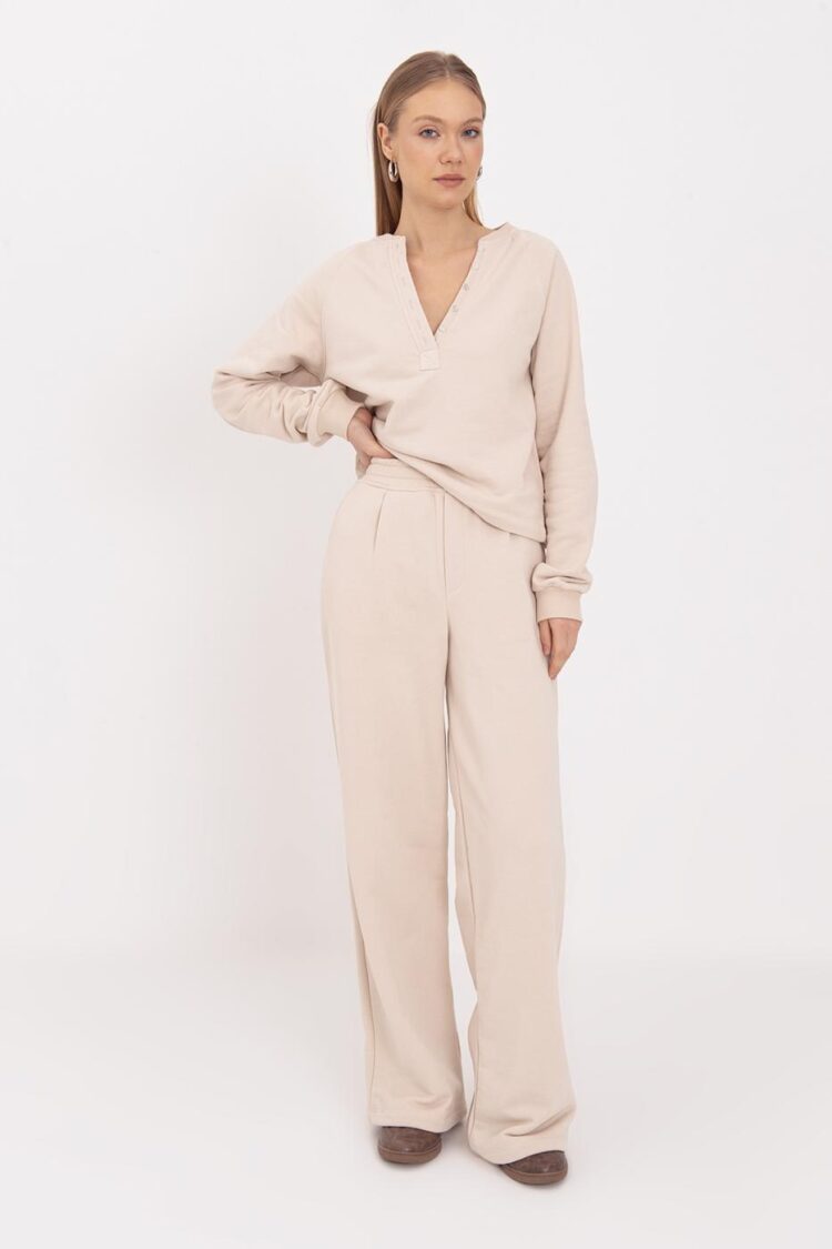Straight Cut Trousers - BSL - Globality Store - Women Clothes Wholesale Turkey