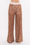 Lined Lace Loose Trousers - BSL - Globality Store - Women Clothes Wholesale Turkey