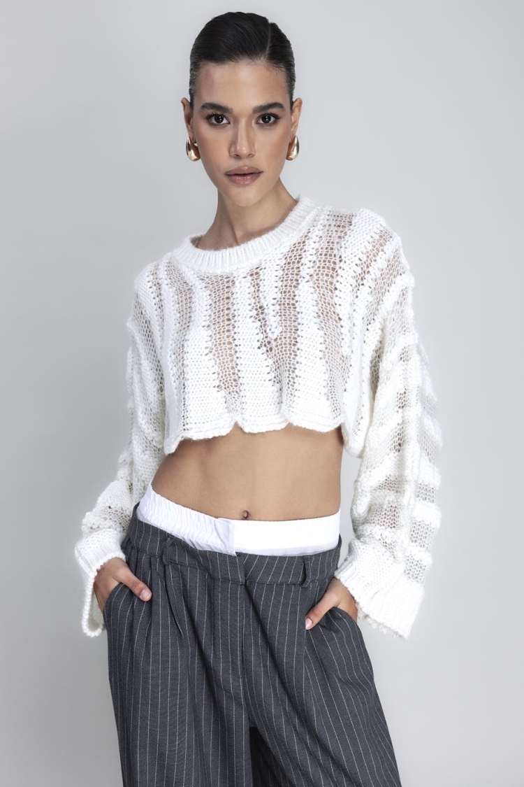 Crop Knitwear Bolero