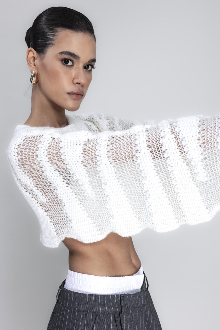 Crop Knitwear Bolero - BSL - Globality Store - Women Clothes Wholesale Turkey