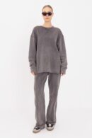 Washed Straight Cut Trousers - BSL - Globality Store - Women Clothes Wholesale Turkey