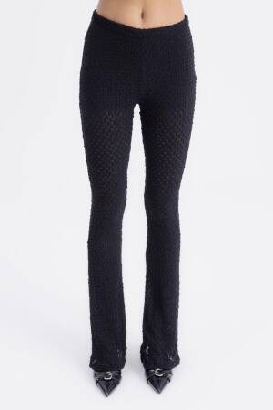 Lace Slim Trousers - BSL - Globality Store - Women Clothes Wholesale Turkey