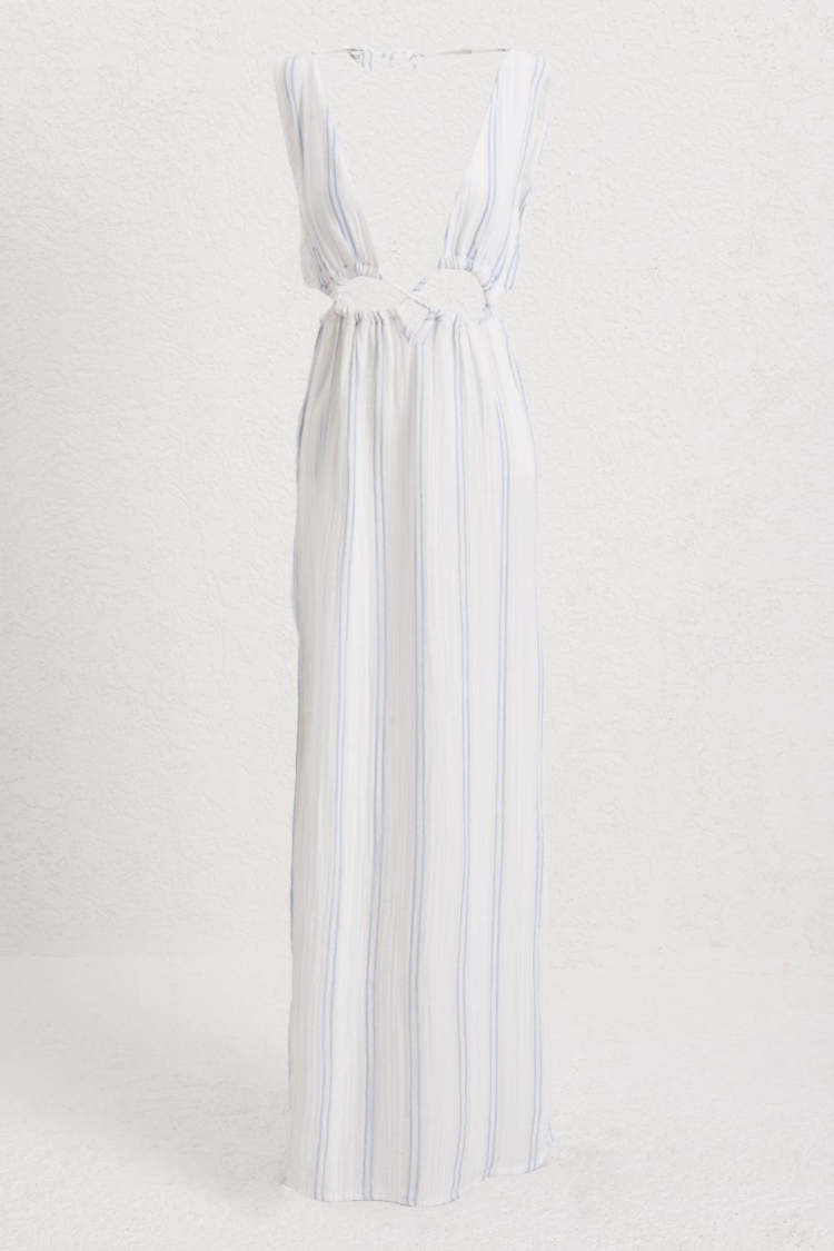 Cotton Midi Dress - BSL - Globality Store - Women Clothes Wholesale Turkey