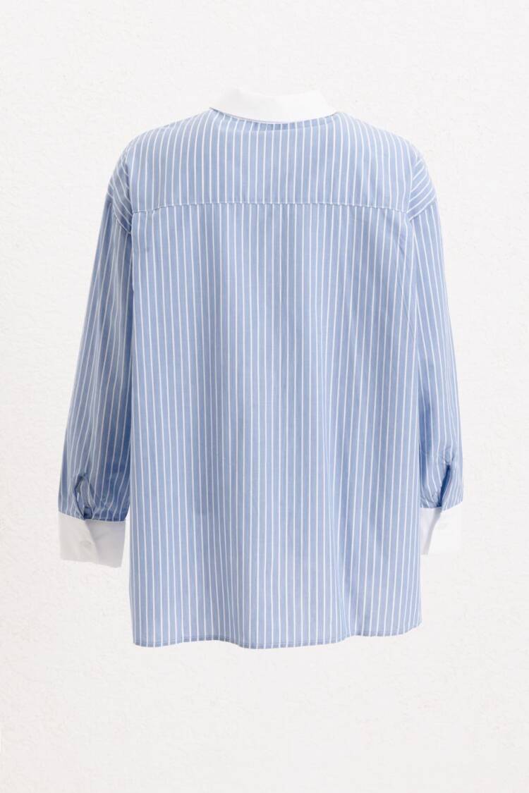 Oversize Striped Shirt