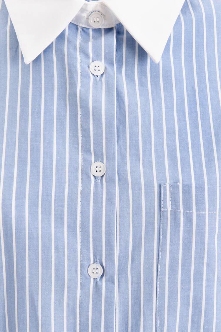 Oversize Striped Shirt
