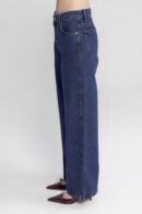 Straight Cut Denim Trousers - BSL - Globality Store - Women Clothes Wholesale Turkey