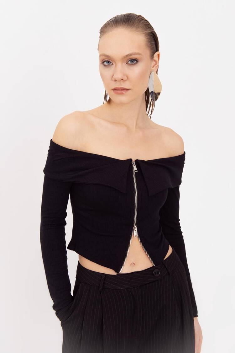 Madonna Collar Top