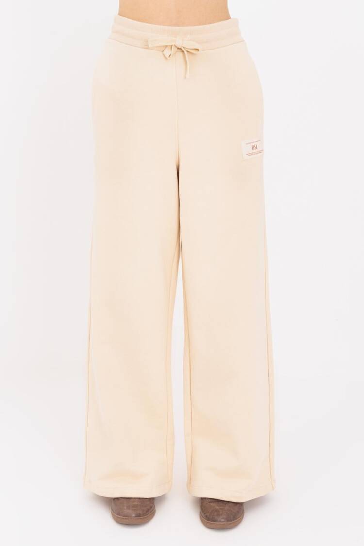 Straight Cut Loose Trousers