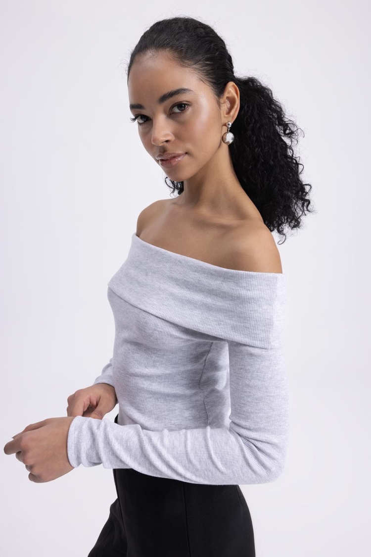 Madonna Collar Top