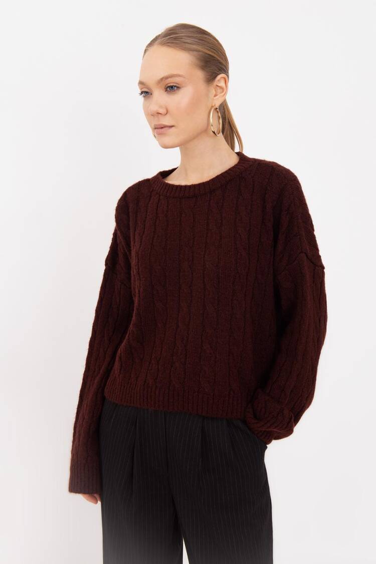 Braided Sweater