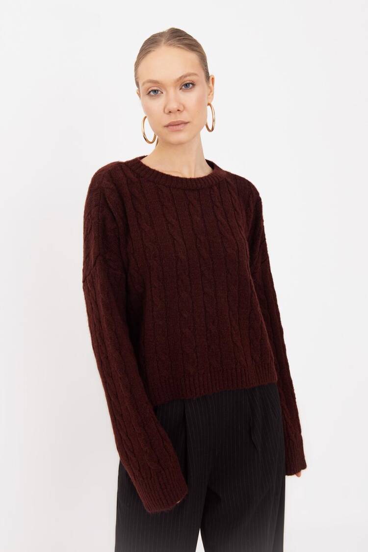 Braided Sweater