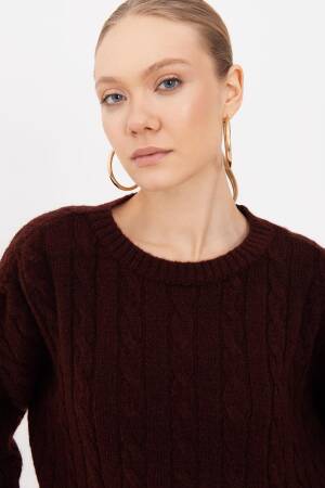 Braided Sweater - BSL - Globality Store - Women Clothes Wholesale Turkey