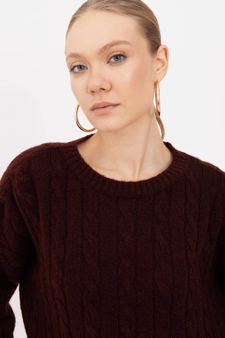 Braided Sweater