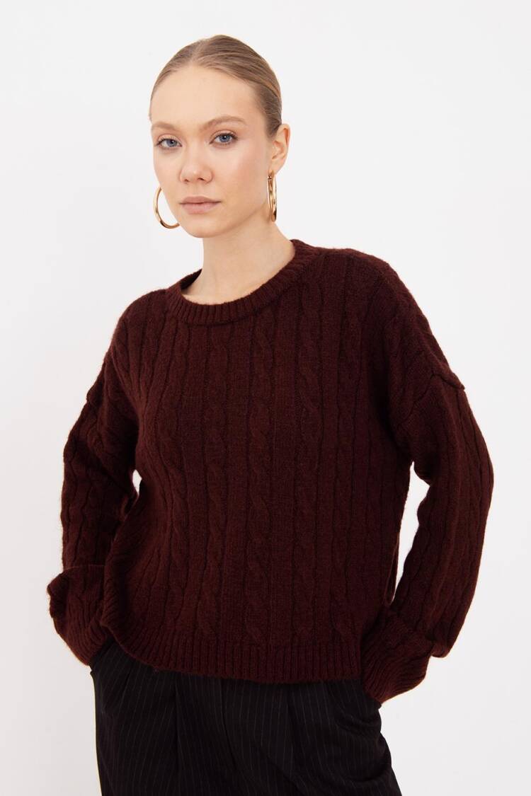 Braided Sweater