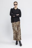 Satin Midi Skirt - BSL - Globality Store - Women Clothes Wholesale Turkey