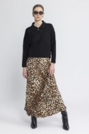 Satin Midi Skirt - BSL - Globality Store - Women Clothes Wholesale Turkey