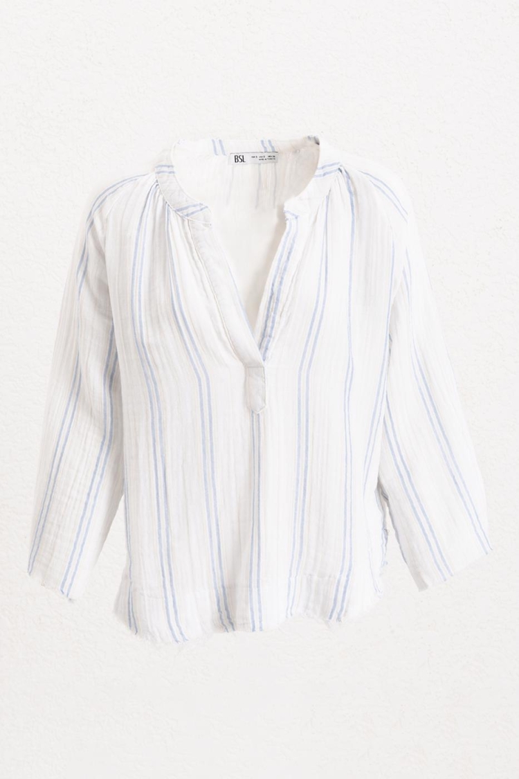 Cotton Oversize Blouse - BSL - Globality Store - Women Clothes Wholesale Turkey