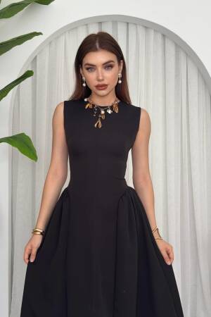 Kiyen Midi Dress - Etika - Globality Store - Women Clothes Wholesale Turkey