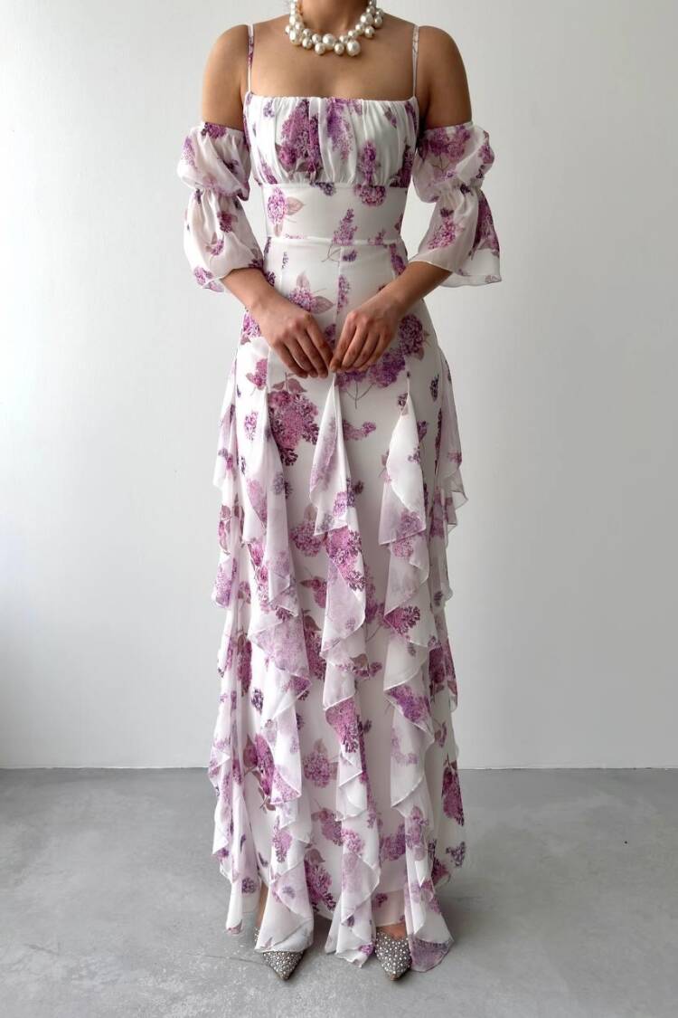 Mugo Ruffle Dress