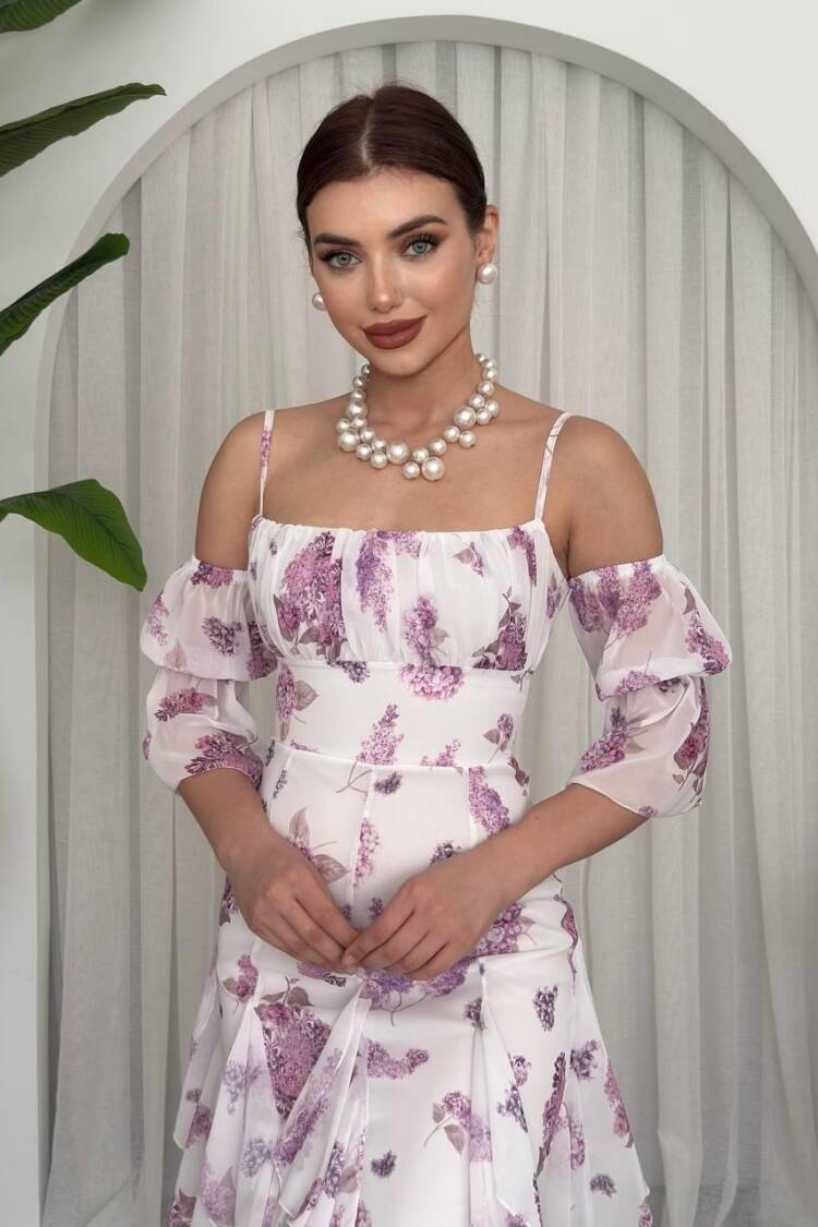 Mugo Ruffle Dress